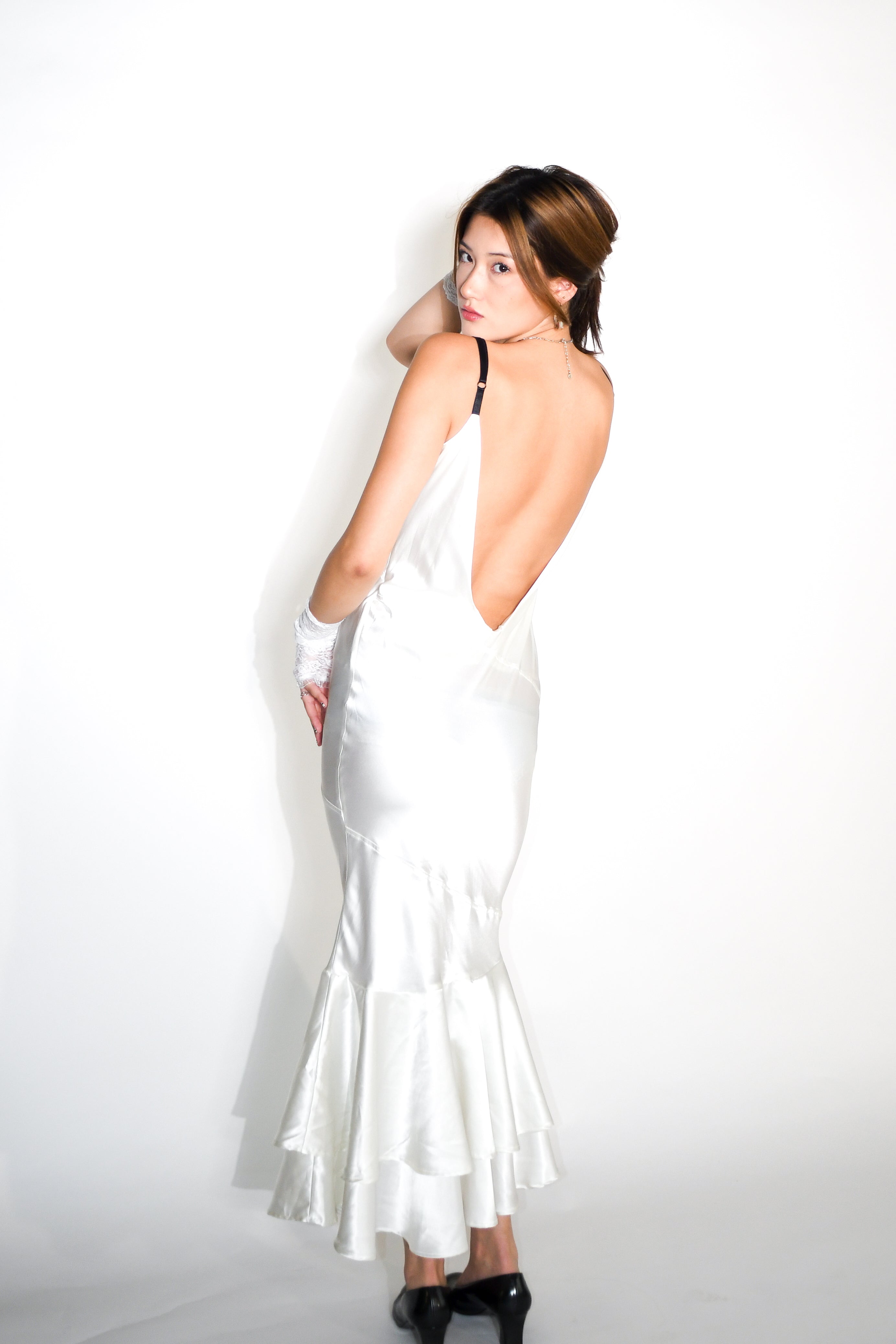 White Ferrari Dress (White)